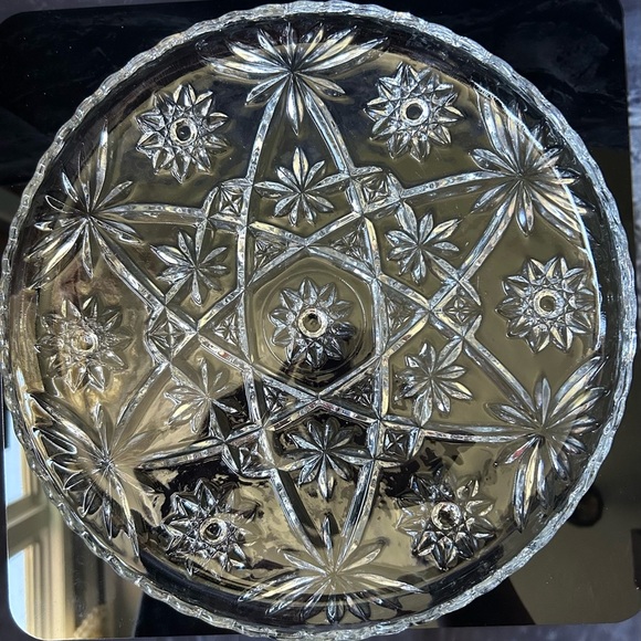 Anchor Hocking Other - Anchor Hocking Early American Prescut (EAPC) Platter | Star of David